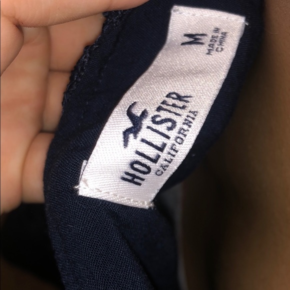 hollister navy blue lace dress - Picture 5 of 5